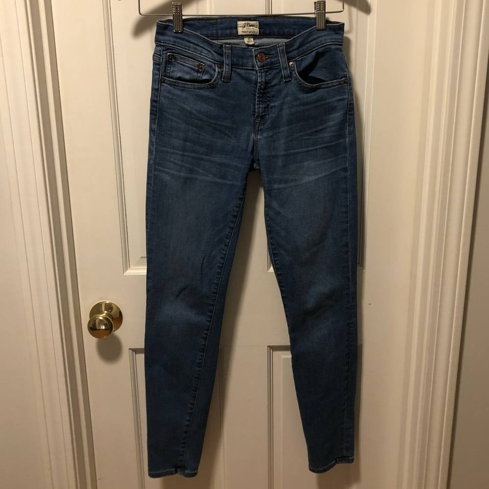 J. Crew toothpick jeans